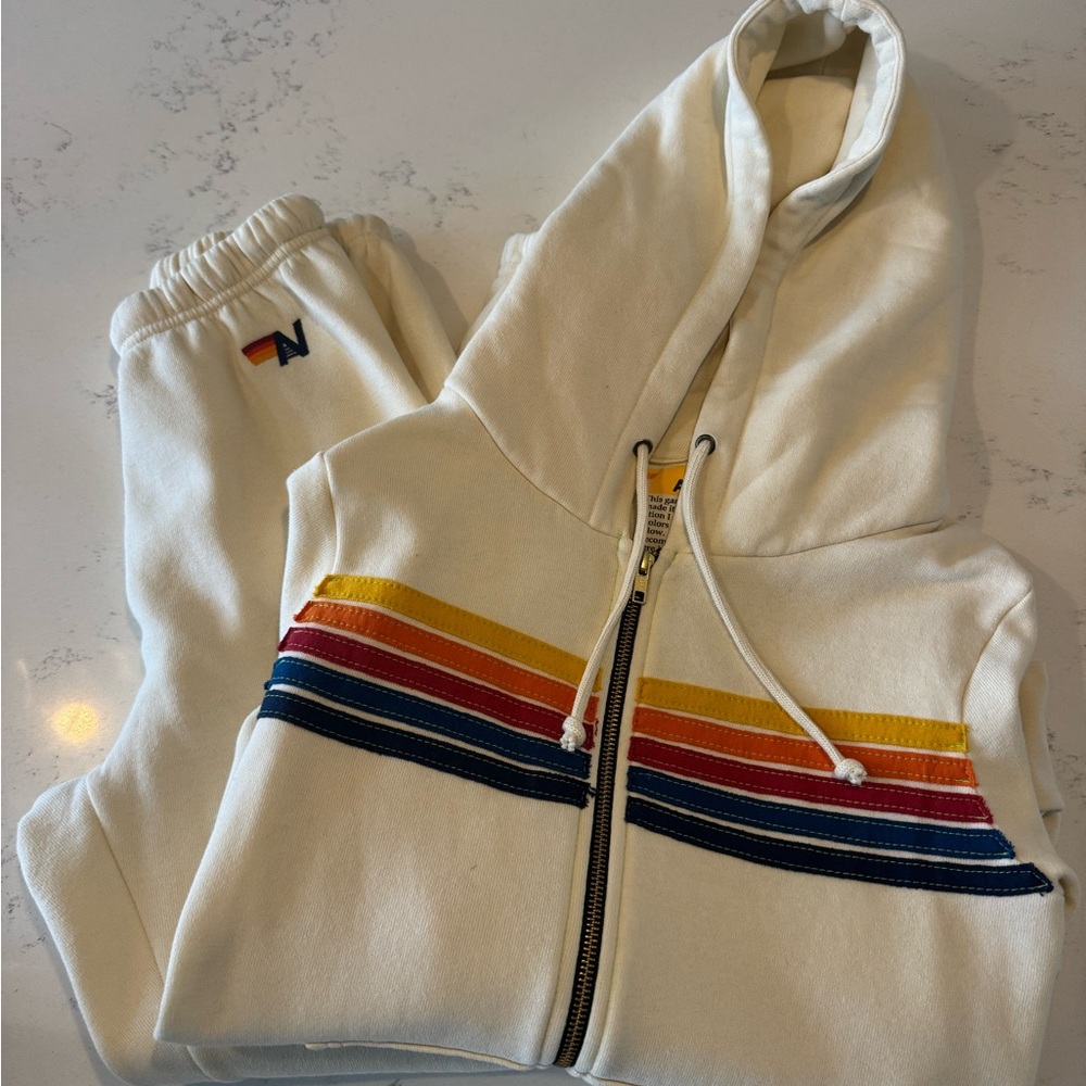 Aviator Nation women’s Hoodie and Joggers Set